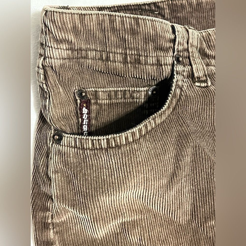 Bongo Jeans Brown Corduroy Hipster Skirt with Pockets Women’s Size 7 - Picture 11 of 14